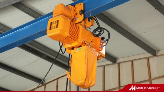 3ton Wireless Remote Electric Chain Hoist with Overload Cluch for Crane by Ce Certificate