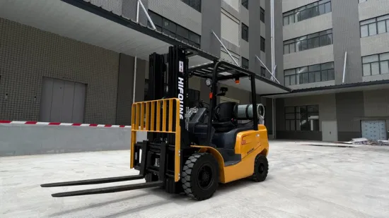 3 Ton LPG/Gas/Gasoline Warehouse Forklift with Optional Attachment