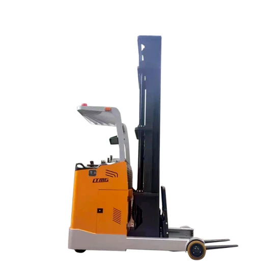 Ltmg Frb15 Warehouse Use Lithium Battery Reach Forklift Stand up or Seated 1.5 Ton 2 Ton 3ton Electric Reach Truck with 6m 8m 10m Lifting